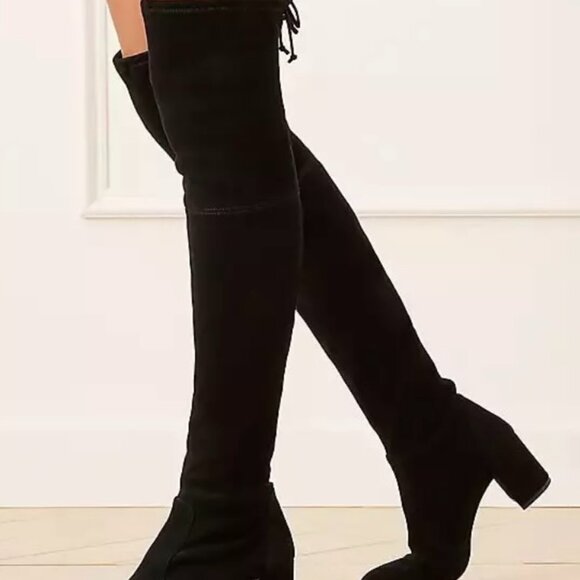 STUART WEITZMAN YULIANALAND 60MM LEATHER OVER THE KNEE BOOTS 7